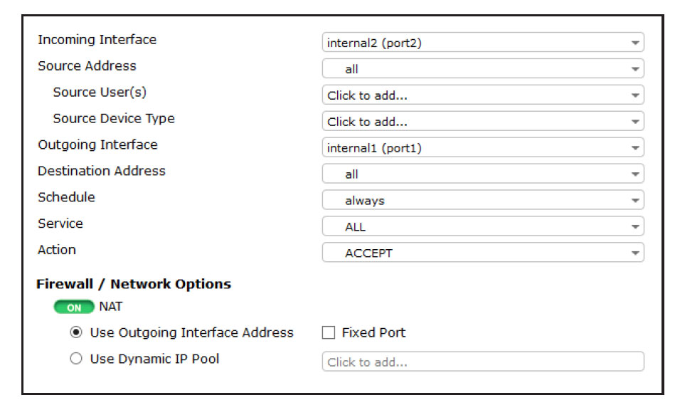 VDOM Configuration 2