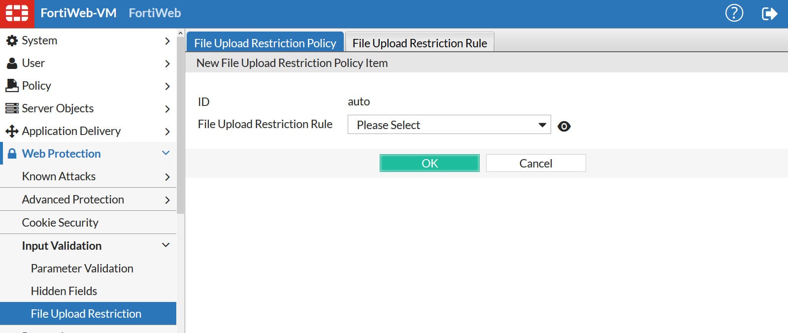 Restricting Uploads by File Type and Size 1