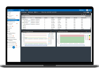 مشاهده، تجزیه و تحلیل و گزارش SD-WAN